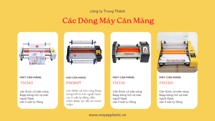Các Dòng Máy Cán Màng